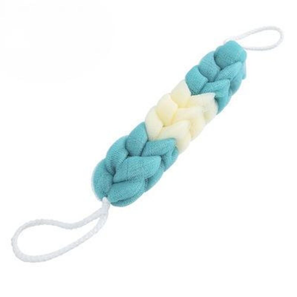 Bath Shower Loofah Exfoliating Sponge Back Body Scrubber Soft Mesh (Blue) ~ NEW